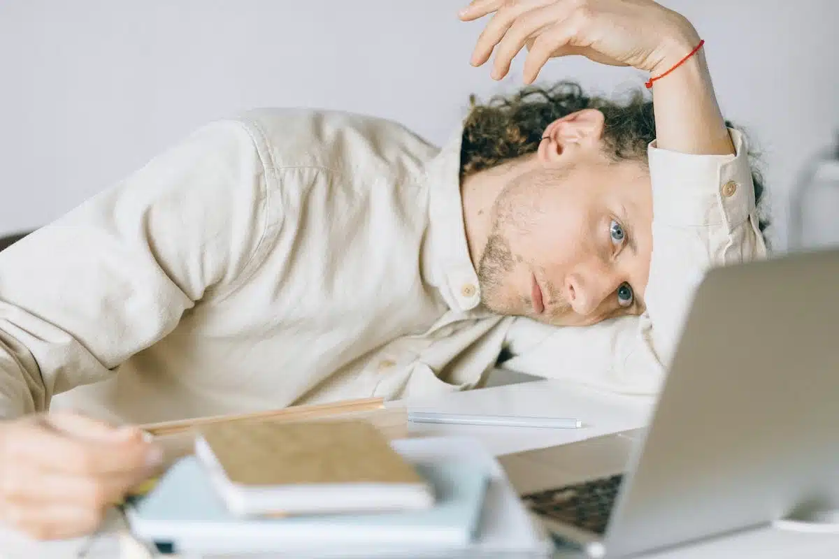 travailleur fatigué